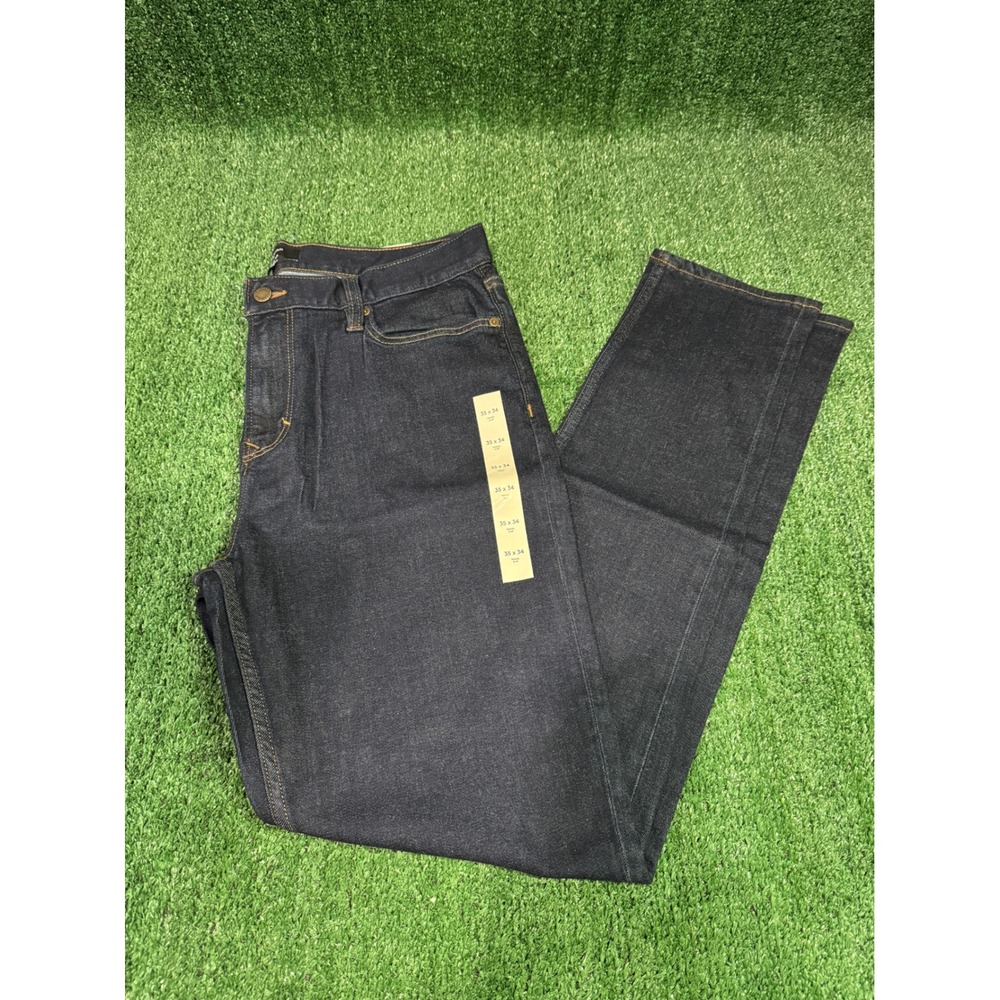 Banana Republic Travel Slim Jeans Dark Wash Men Size 35x34 NWT